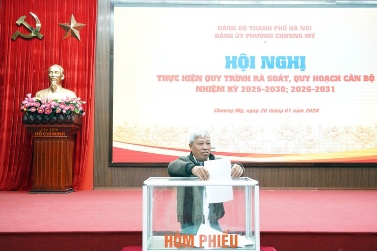 Phường Chương Mỹ tổ chức rà soát, quy hoạch cán bộ nhiệm kỳ 2025-2030; nhiệm kỳ 2026-2031- Ảnh 11.