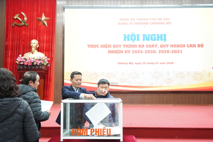 Phường Chương Mỹ tổ chức rà soát, quy hoạch cán bộ nhiệm kỳ 2025-2030; nhiệm kỳ 2026-2031- Ảnh 14.