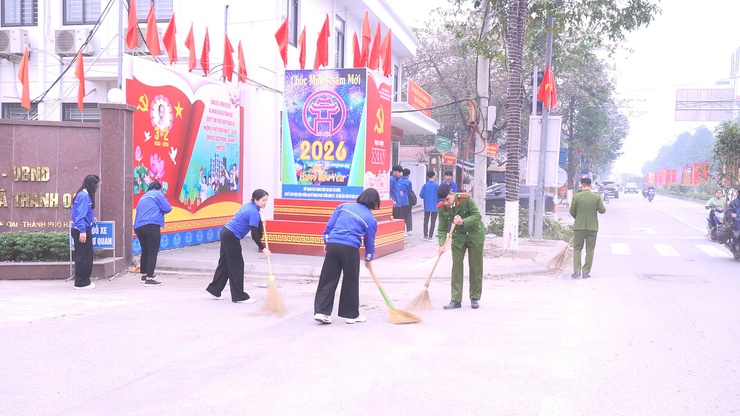 Sôi nổi Ngày Thanh niên cùng hành động của tuổi trẻ Thanh Oai- Ảnh 14.
