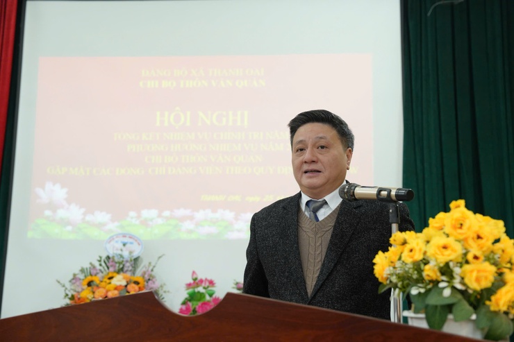 Chi bộ thôn Văn Quán hoàn thành xuất sắc nhiệm vụ 5 năm liền- Ảnh 8.