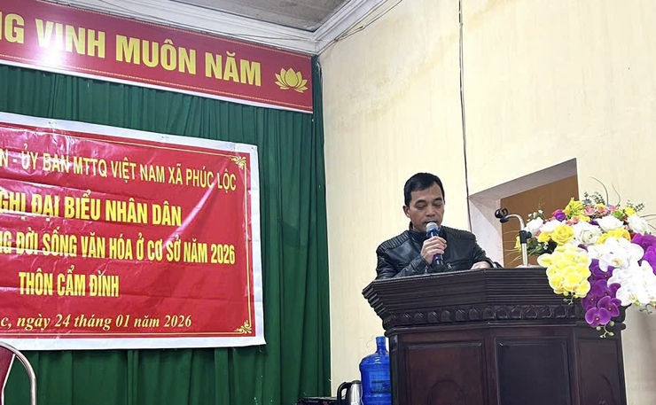 Một số thôn dân cư trên địa bàn xã Phúc Lộc tổ chức Hội nghị đại biểu Nhân dân năm 2026- Ảnh 15.