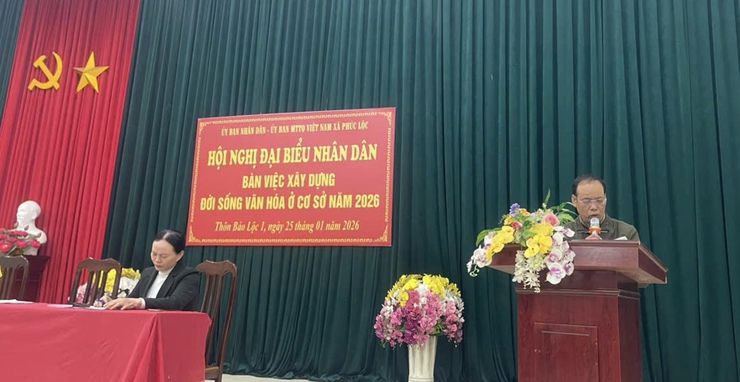 Một số thôn dân cư trên địa bàn xã Phúc Lộc tổ chức Hội nghị đại biểu Nhân dân năm 2026- Ảnh 22.