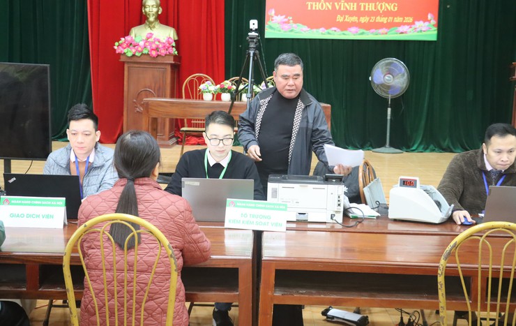 Ngân hàng Chính sách xã hội Phú Xuyên giải ngân nguồn vốn vay ưu đãi tại xã Đại Xuyên- Ảnh 1.