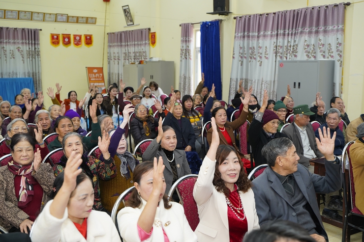 Xã Chuyên Mỹ tổ chức điểm Hội nghị đại biểu Nhân dân 2026 tại thôn Bối Khê- Ảnh 7.