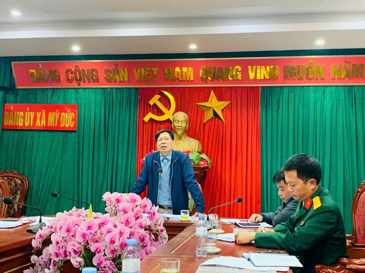 Hội nghị hiệp thương kiện toàn Ủy viên Ủy ban MTTQ Việt Nam xã Mỹ Đức- Ảnh 2.