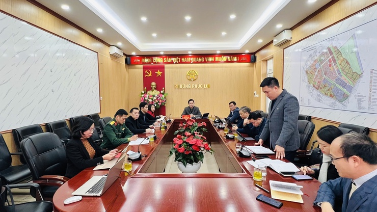 Ban chỉ đạo Bầu cử phường họp phiên thứ 3- Ảnh 1.