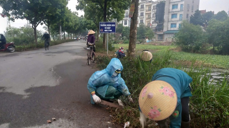 Hội Nông dân xã Thanh Trì chung tay xây dựng môi trường xanh – sạch – đẹp chào Xuân Bính Ngọ- Ảnh 4.