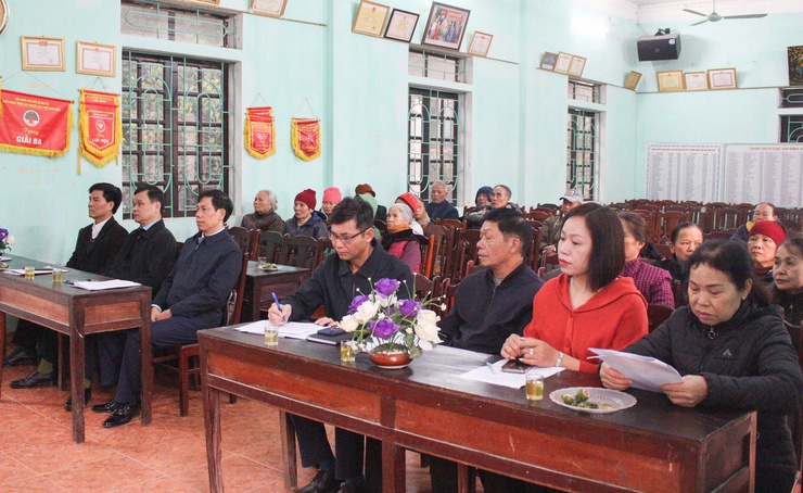 Tổ dân phố 1 tổ chức hội nghị đại biểu nhân dân bàn việc xây dựng đời sống văn hóa năm 2026- Ảnh 2.