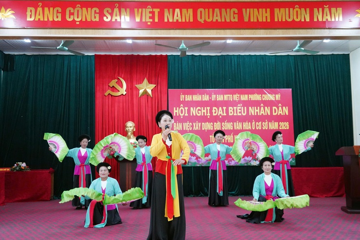 Tổ dân phố Ninh Sơn long trọng tổ chức hội nghị đại biểu nhân dân bàn về đời sống văn hóa năm 2026- Ảnh 1.