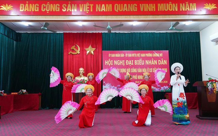 Tổ dân phố Ninh Sơn long trọng tổ chức hội nghị đại biểu nhân dân bàn về đời sống văn hóa năm 2026- Ảnh 3.