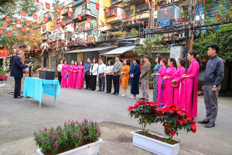 Phường Giảng Võ khánh thành công trình "Dân vận khéo" chào mừng Đại hội XIV của Đảng- Ảnh 5.