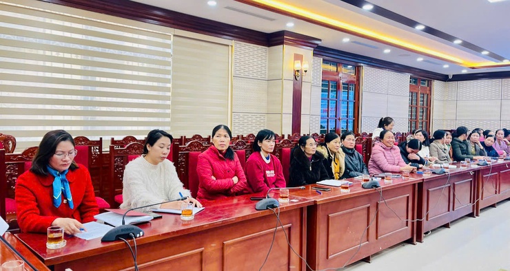 Hội LHPN xã Phúc Thọ phát động phong trào thi đua và triển khai nhiệm vụ công tác Hội năm 2026- Ảnh 3.