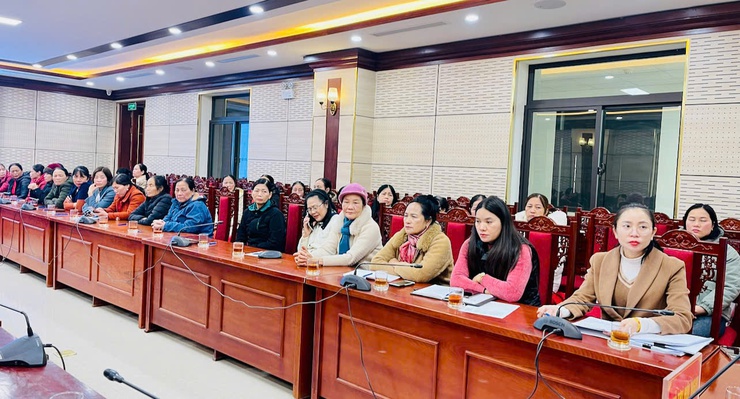 Hội LHPN xã Phúc Thọ phát động phong trào thi đua và triển khai nhiệm vụ công tác Hội năm 2026- Ảnh 2.