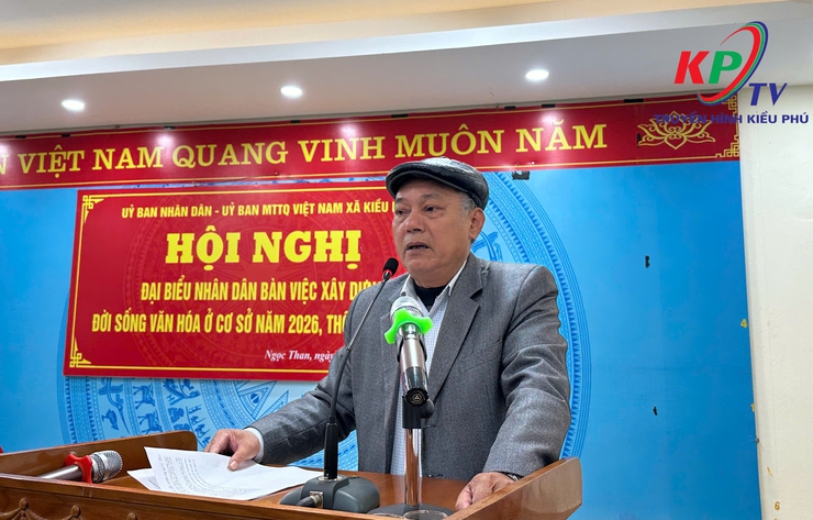 Thôn Ngọc Than xã Kiều Phú tổ chức thành công Hội nghị đại biểu nhân dân năm 2026- Ảnh 3.