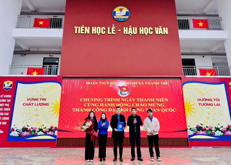 ĐOÀN XÃ THANH TRÌ TỔ CHỨC CHƯƠNG TRÌNH “NGÀY THANH NIÊN CÙNG HÀNH ĐỘNG CHÀO MỪNG THÀNH CÔNG ĐẠI HỘI ĐẢNG TOÀN QUỐC LẦN THỨ XIV”- Ảnh 5.