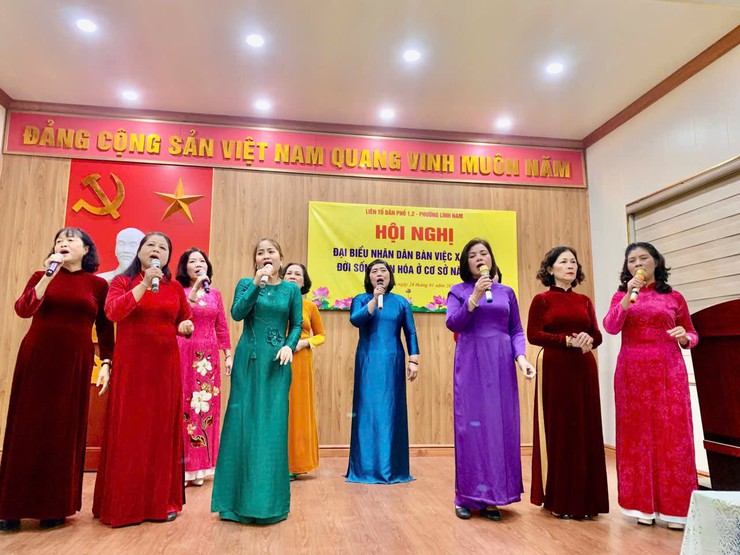 PHƯỜNG LĨNH NAM TỔ CHỨC THÀNH CÔNG HỘI NGHỊ ĐẠI BIỂU NHÂN DÂN VÀ BẦU BAN THANH TRA NHÂN DÂN- Ảnh 10.