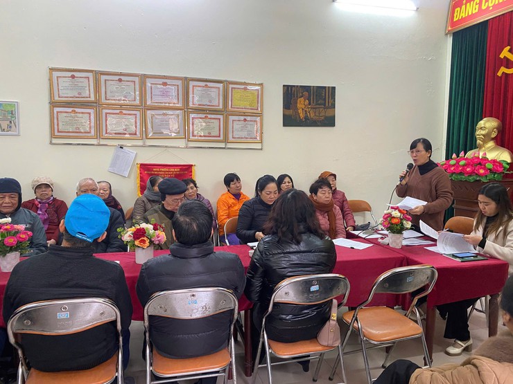 PHƯỜNG LĨNH NAM TỔ CHỨC THÀNH CÔNG HỘI NGHỊ ĐẠI BIỂU NHÂN DÂN VÀ BẦU BAN THANH TRA NHÂN DÂN- Ảnh 13.