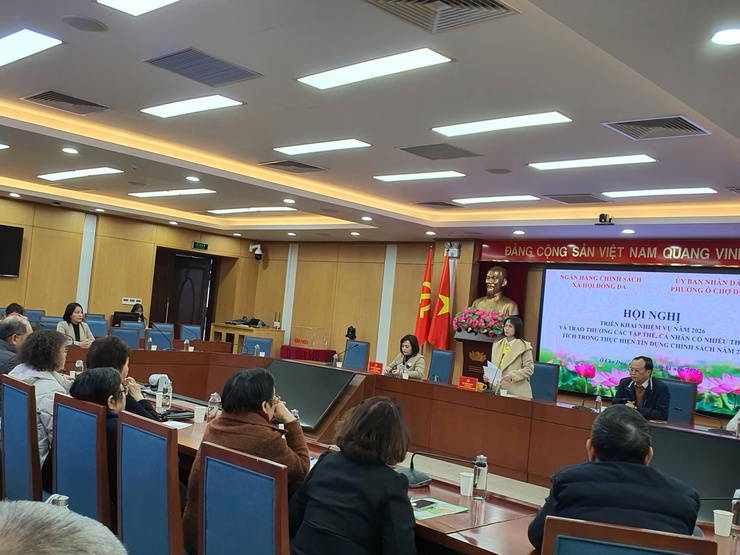 Phường Ô Chợ Dừa hoàn thành 100% chỉ tiêu kế hoạch tín dụng chính sách được Thành phố giao- Ảnh 1.