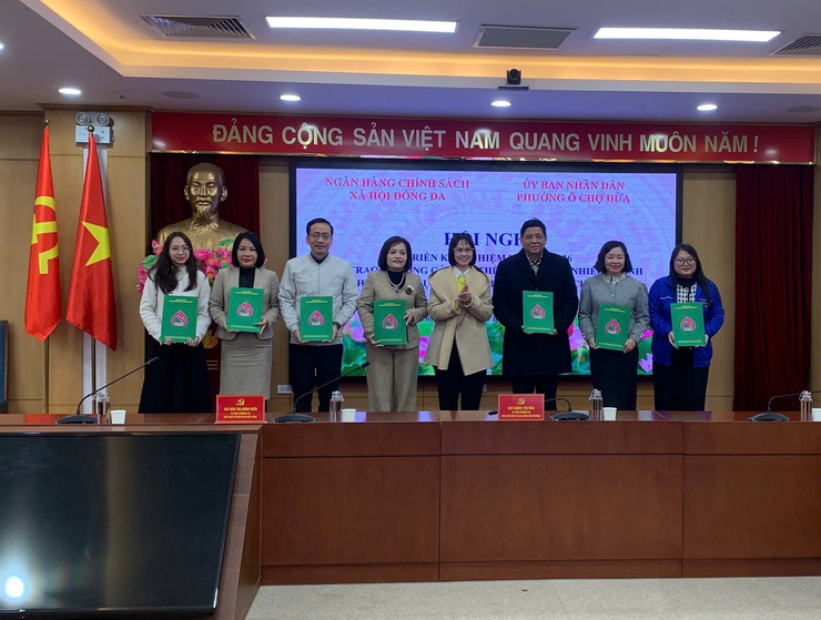 Phường Ô Chợ Dừa hoàn thành 100% chỉ tiêu kế hoạch tín dụng chính sách được Thành phố giao- Ảnh 3.