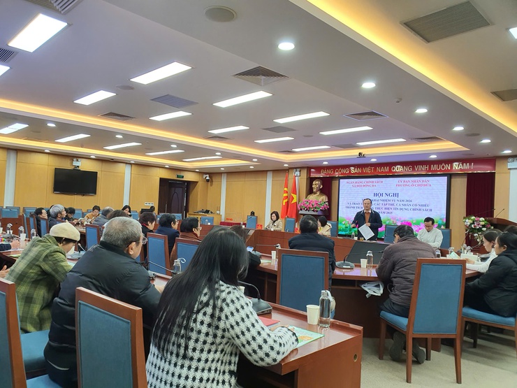 Phường Ô Chợ Dừa hoàn thành 100% chỉ tiêu kế hoạch tín dụng chính sách được Thành phố giao- Ảnh 2.