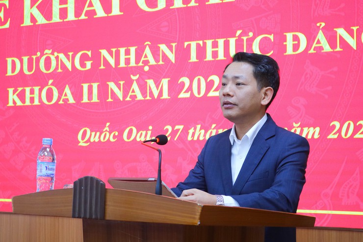 Khai giảng lớp bồi dưỡng nhận thức về đảng khóa II năm 2026- Ảnh 3.