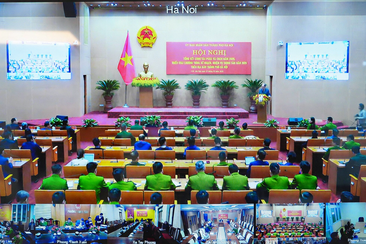 Xã Hưng Đạo dự Hội nghị trực tuyến Tổng kết công tác PCCC và CNCH năm 2025, triển khai nhiệm vụ năm 2026- Ảnh 1.