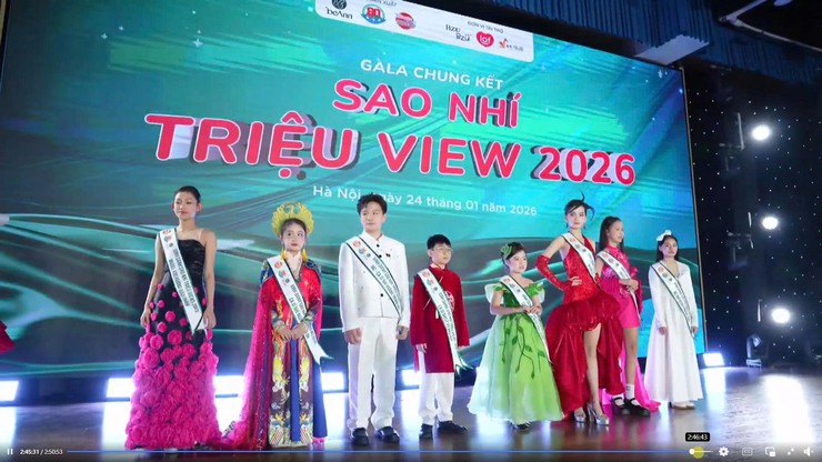 LÊ VŨ ANH DUY – CẬU HỌC TRÒ LỚP 5A5, TRƯỜNG TIỂU HỌC TRẦN PHÚ&nbsp;TỎA SÁNG TẠI GALA "SAO NHÍ TRIỆU VIEW"- Ảnh 4.
