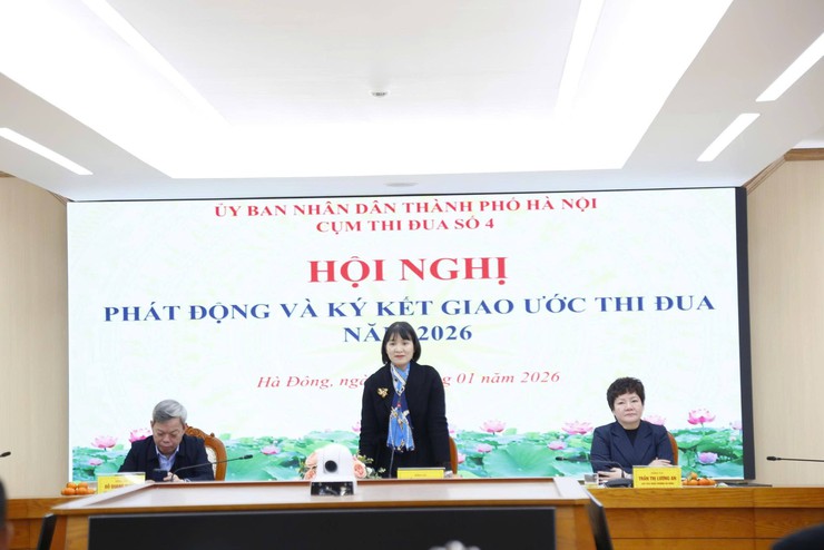 Cụm thi đua số 4 phát động và ký giao ước thi đua năm 2026- Ảnh 2.
