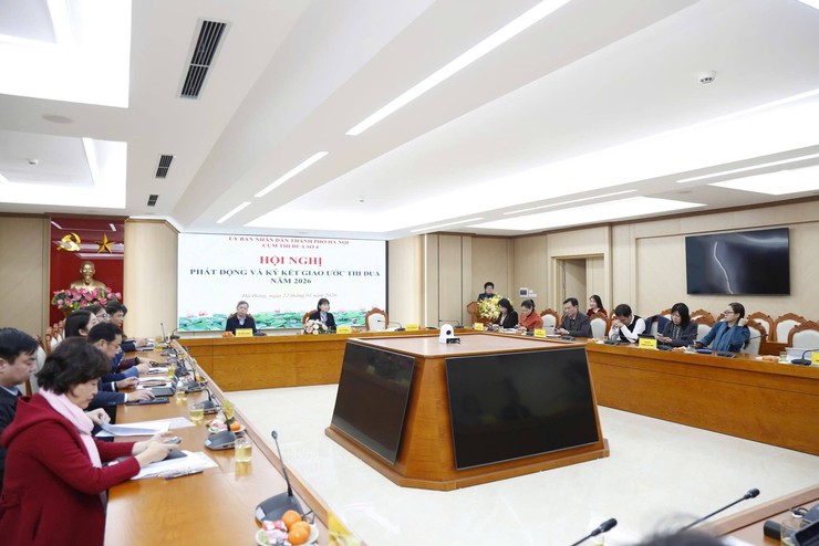 Cụm thi đua số 4 phát động và ký giao ước thi đua năm 2026- Ảnh 1.