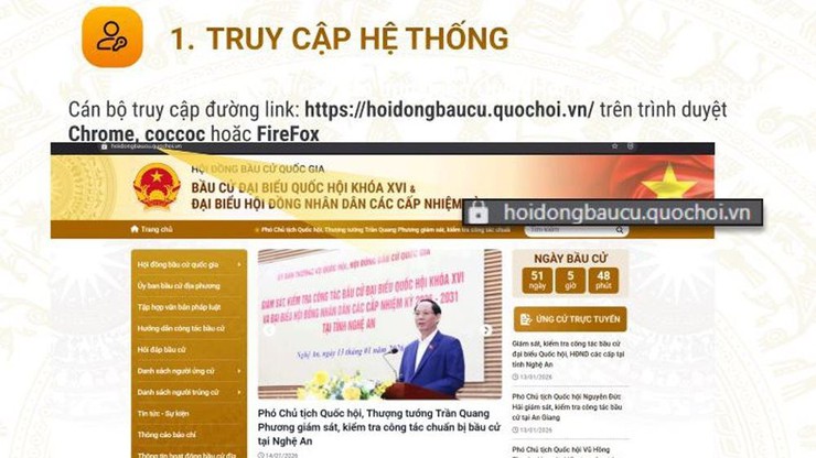 HƯỚNG DẪN NỘP HỒ SƠ ỨNG CỬ TRỰC TUYẾN ĐẠI BIỂU QUỐC HỘI, ĐẠI BIỂU HỘI ĐỒNG NHÂN DÂN- Ảnh 1.