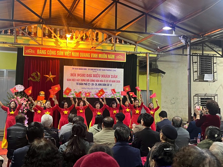 PHƯỜNG LÁNG PHÁT HUY DÂN CHỦ Ở CƠ SỞ, NÂNG CAO CHẤT LƯỢNG ĐỜI SỐNG VĂN HÓA KHU DÂN CƯ NĂM 2026- Ảnh 5.