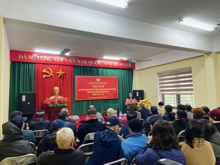 PHƯỜNG LĨNH NAM TỔ CHỨC THÀNH CÔNG HỘI NGHỊ ĐẠI BIỂU NHÂN DÂN VÀ BẦU BAN THANH TRA NHÂN DÂN- Ảnh 4.