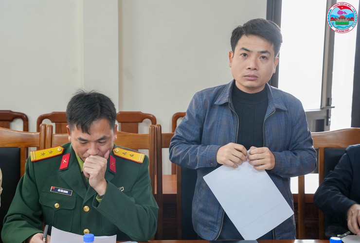 BAN VĂN HÓA – XÃ HỘI HĐND XÃ HƯNG ĐẠO TỔ CHỨC HỘI NGHỊ GIÁM SÁT CÔNG TÁC BẢO ĐẢM AN NINH, TRẬT TỰ TRƯỚC, TRONG, SAU TẾT VÀ PHỤC VỤ CÔNG TÁC BẦU CỬ- Ảnh 3.