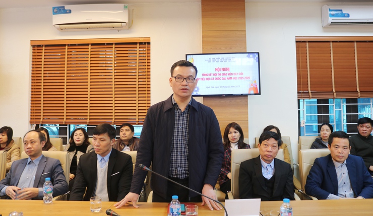 Xã Quốc Oai Tổng kết Hội thi giáo viên dạy giỏi cấp Tiểu học năm học 2025 – 2026- Ảnh 7.