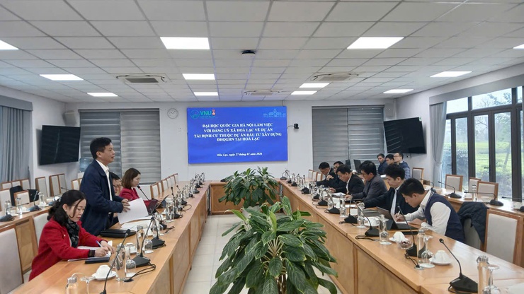 Triển khai quyết liệt, đồng bộ các nhiệm vụ cụ thể của dự án đầu tư xây dựng khu tái định cư Đại học Quốc gia Hà Nội- Ảnh 1.