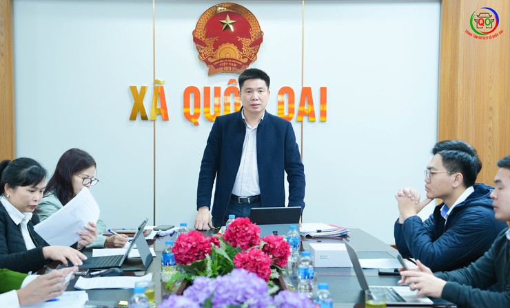 UBND XÃ QUỐC OAI LÀM VIỆC VỚI PHÒNG VĂN HÓA – XÃ HỘI VỀ TRIỂN KHAI NGHỊ QUYẾT 57-NQ/TW VÀ CUỘC THI "GIỮ GÌN THÔN SÁNG – XANH – SẠCH – ĐẸP" NĂM 2026- Ảnh 9.