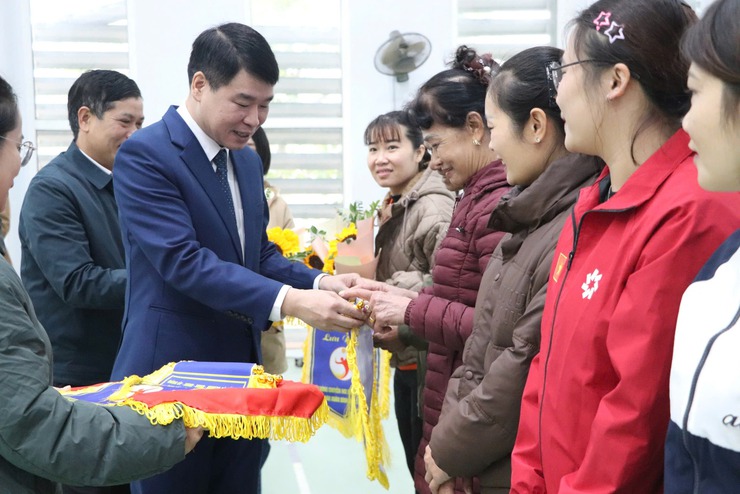 XÃ BẤT BẠT KHAI MẠC GIẢI BÓNG CHUYỀN HƠI NAM – NỮ NĂM 2026- Ảnh 5.