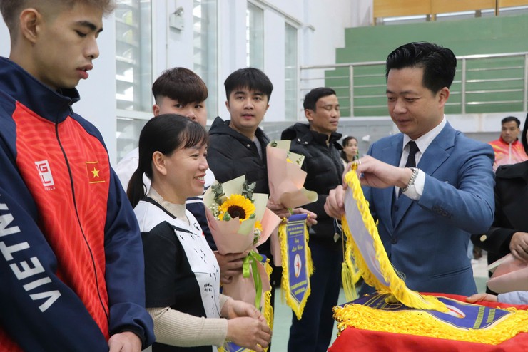 XÃ BẤT BẠT KHAI MẠC GIẢI BÓNG CHUYỀN HƠI NAM – NỮ NĂM 2026- Ảnh 6.