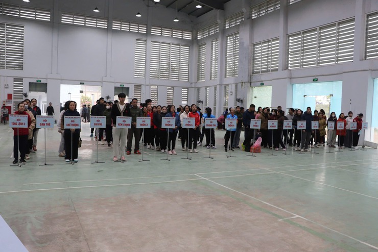 XÃ BẤT BẠT KHAI MẠC GIẢI BÓNG CHUYỀN HƠI NAM – NỮ NĂM 2026- Ảnh 9.