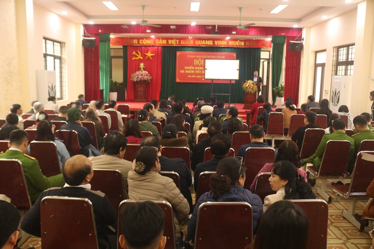 Phường Tây Mỗ tập huấn nghiệp vụ lập danh sách cử tri và triển khai công tác bầu cử nhiệm kỳ 2026-2031
- Ảnh 3.