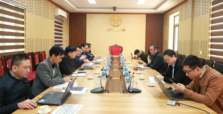 Xã Minh Châu chuẩn bị khai trương không gian trưng bày giới thiệu sản phẩm tiêu biểu gắn kết Hội chợ Hoa Xuân Tết Nguyên Đán Bính Ngọ 2026- Ảnh 2.