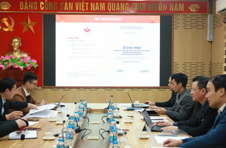 Xã Minh Châu chuẩn bị khai trương không gian trưng bày giới thiệu sản phẩm tiêu biểu gắn kết Hội chợ Hoa Xuân Tết Nguyên Đán Bính Ngọ 2026- Ảnh 1.