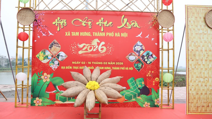 Chợ Hoa Xuân Bính Ngọ 2026 – Điểm nhấn văn hóa, thương mại đón Tết cổ truyền tại xã Tam Hưng

- Ảnh 1.