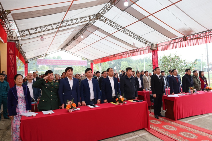 Xã Suối Hai tổ chức hội nghị đại biểu Nhân dân năm 2026 tại thôn Gò Sống- Ảnh 1.