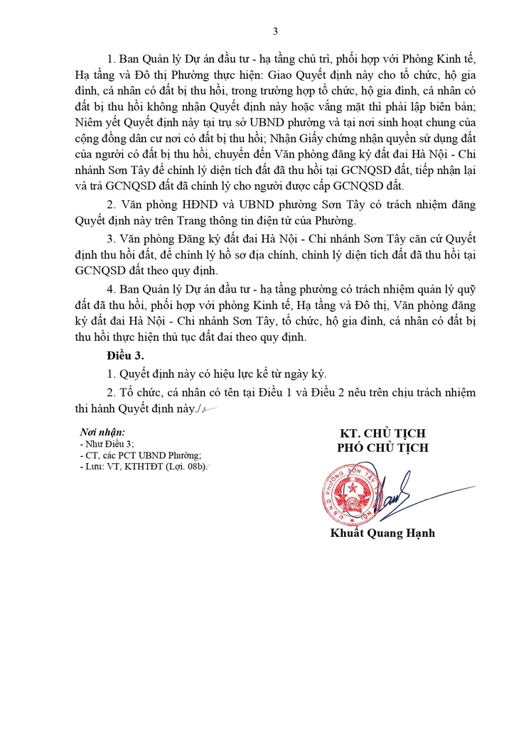Thông báo công khai Quyết định thu hồi đất để thực hiện Dự án (hộ ông Phùng Kim Bảng - Tổ dân phố 6 Vân Gia)- Ảnh 3.