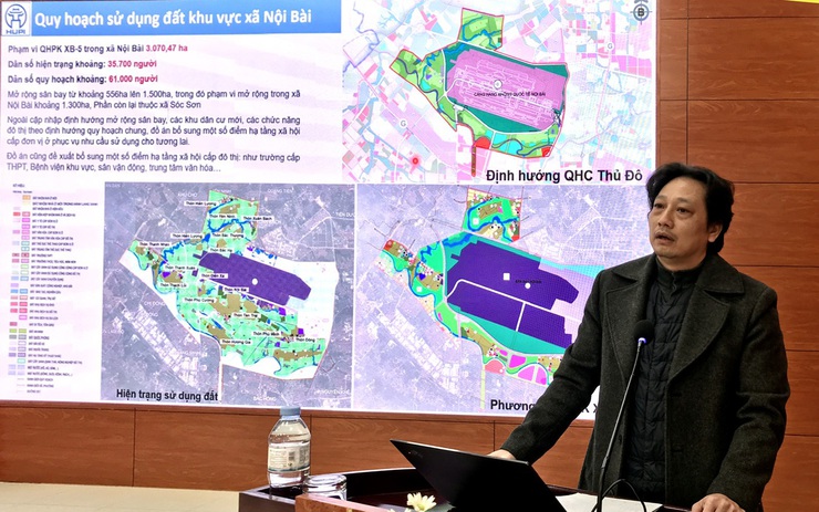 Xã Nội Bài tổ chức hội nghị lấy ý kiến đối với Quy hoạch phân khu đô thị XB-5, tỷ lệ 1/2000- Ảnh 4.