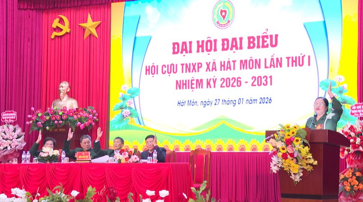 ĐẠI HỘI CỰU THANH NIÊN XUNG PHONG XÃ HÁT MÔN LẦN THỨ NHẤT NHIỆM KỲ 2026 - 2031- Ảnh 6.