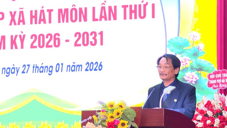 ĐẠI HỘI CỰU THANH NIÊN XUNG PHONG XÃ HÁT MÔN LẦN THỨ NHẤT NHIỆM KỲ 2026 - 2031- Ảnh 4.