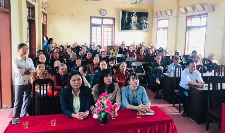 30/30 thôn trên địa bàn xã tổ chức thành công Hội nghị đại biểu Nhân dân năm 2026- Ảnh 1.