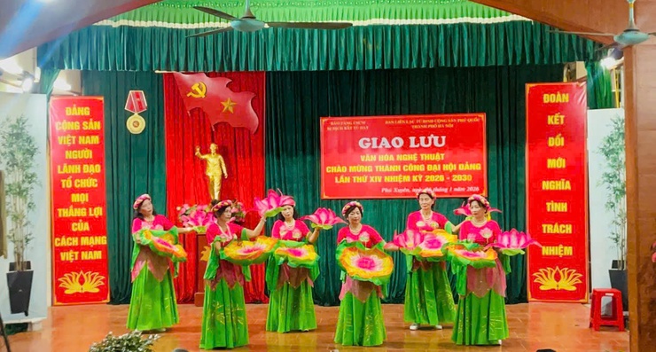 Chương trình giao lưu văn hóa – văn nghệ chào mừng Đại hội Đảng toàn quốc lần thứ XIV- Ảnh 2.